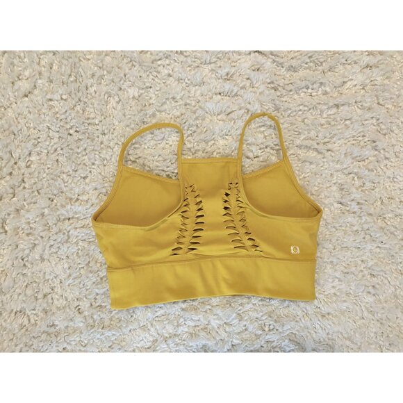Le Ore Lucca Studio Bra Marigold Yellow EUC Small - Picture 4 of 6